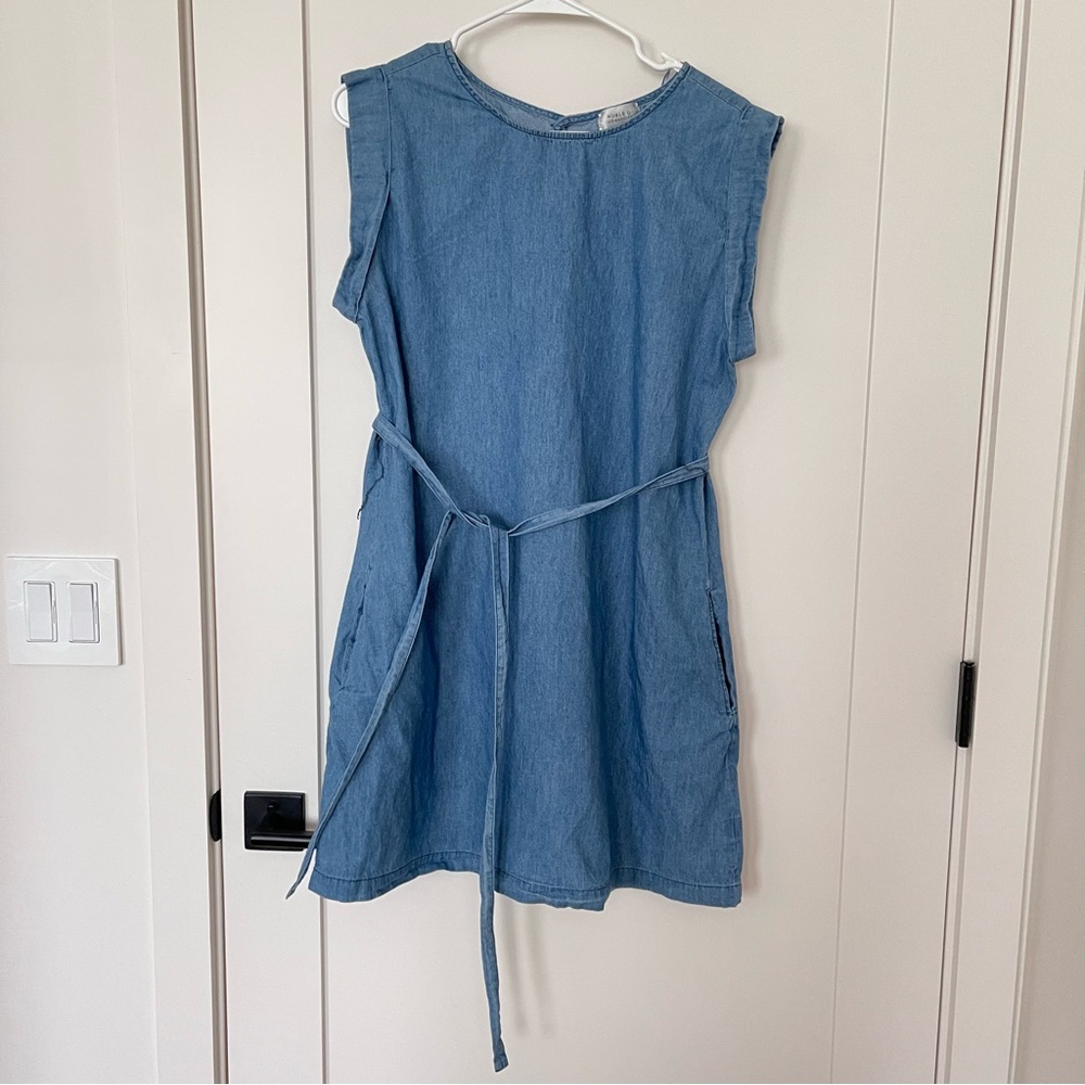 Women's Light Blue Denim Dress